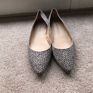 Lucky Brand Leopard Flats Sz 11